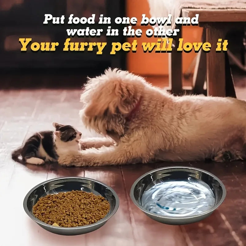 2/4/8pcs Slip Resistant Stainless Steel Cat - MyPetDollar.com