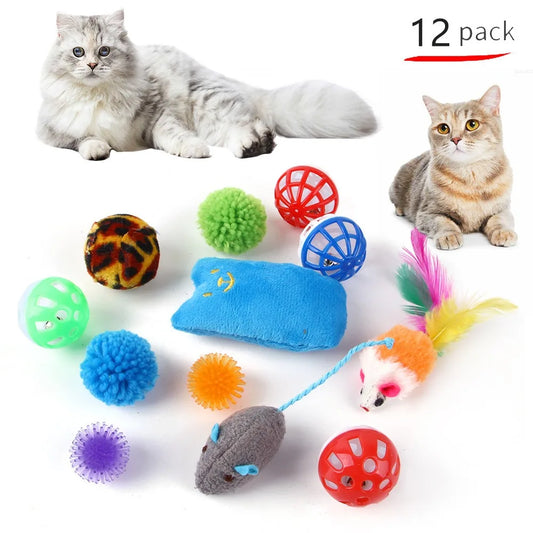 12/14/20PCS Exercise Mouse Shape Balls Cat - MyPetDollar.com