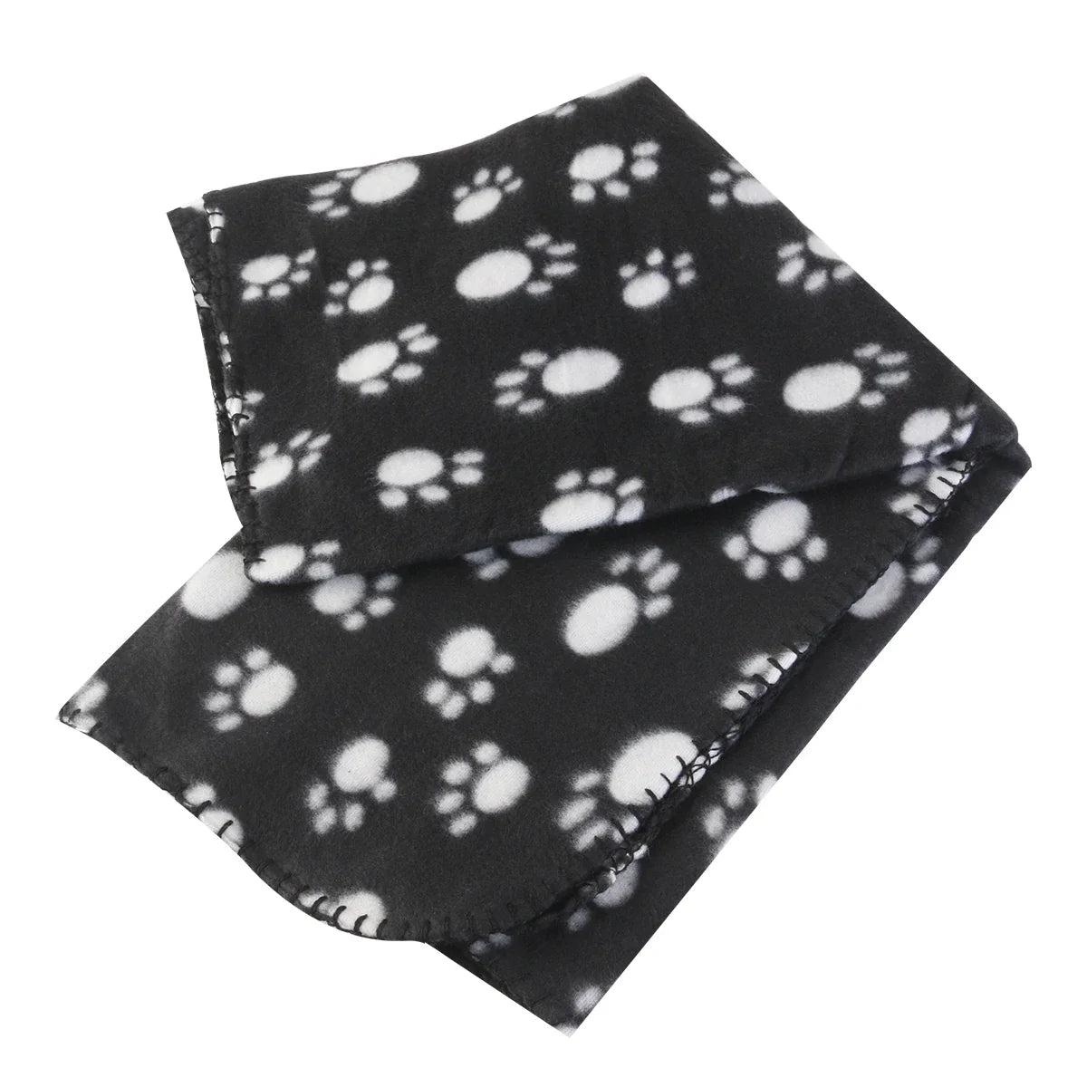 Double Sided Fleece Blanket 100*70Cm Black - MyPetDollar.com