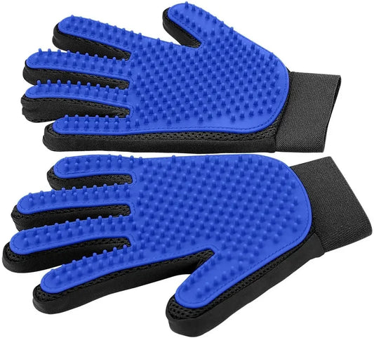 Pet Grooming Glove Gentle Efficient Pet Hair - MyPetDollar.com
