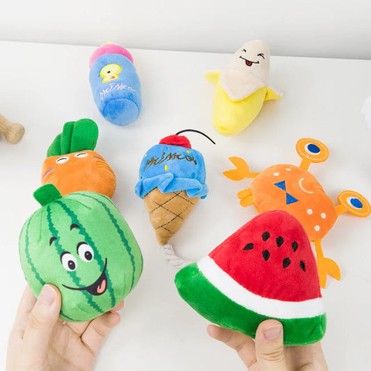 Bite Resistant Puppy Dog Cat Chew Toys Plush - MyPetDollar.com